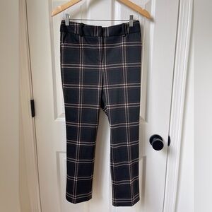 NWT Ann Taylor The Ankle plaid pants